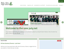 Tablet Screenshot of paly.net